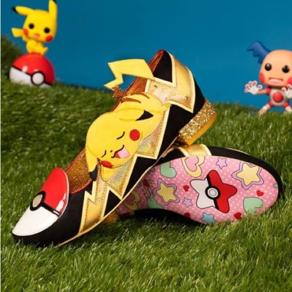 Irregular Choice Pokémon Pikachu Dreams Flats